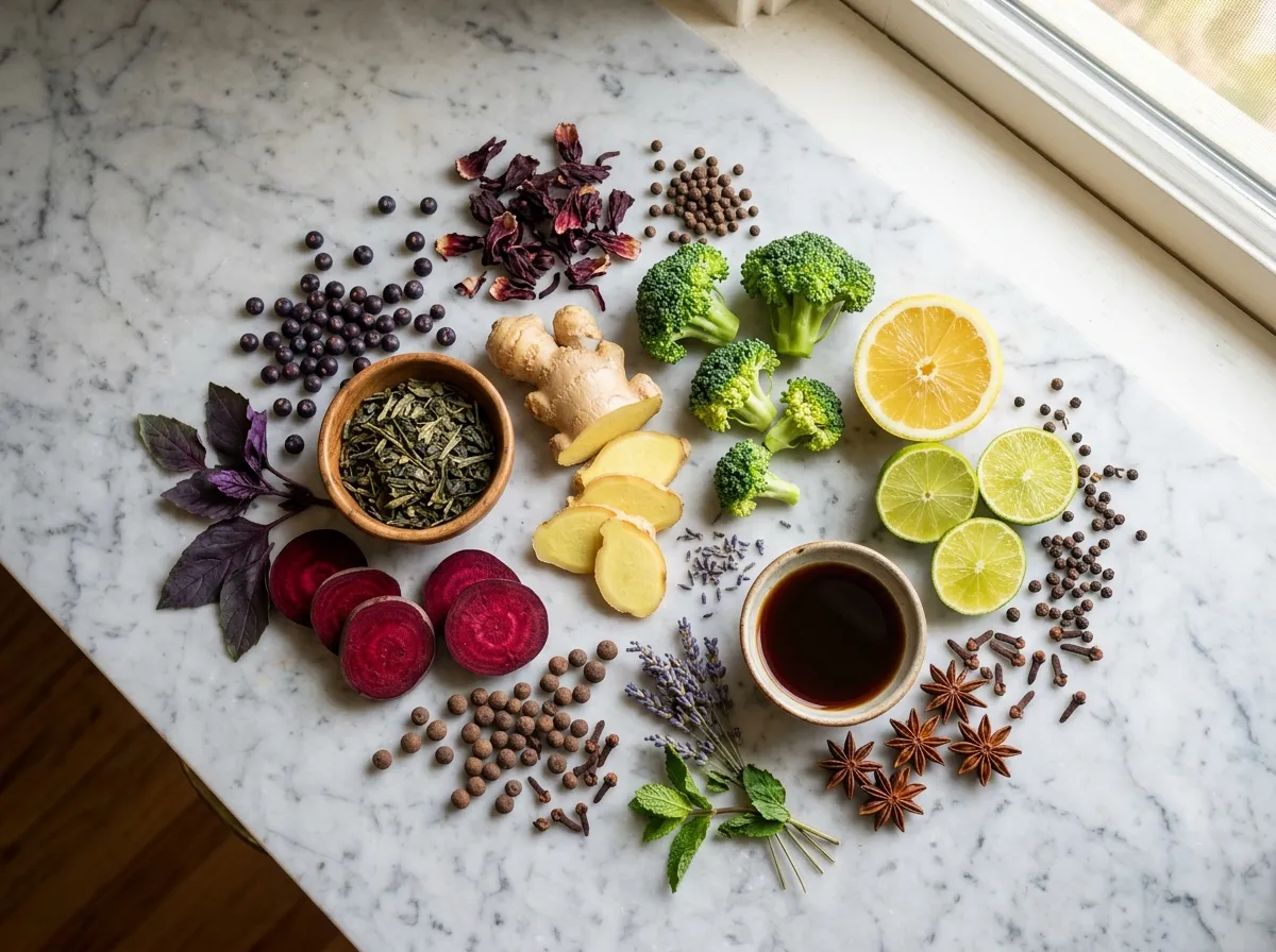 Chromium and zinc supplement ingredients - spices and botanicals